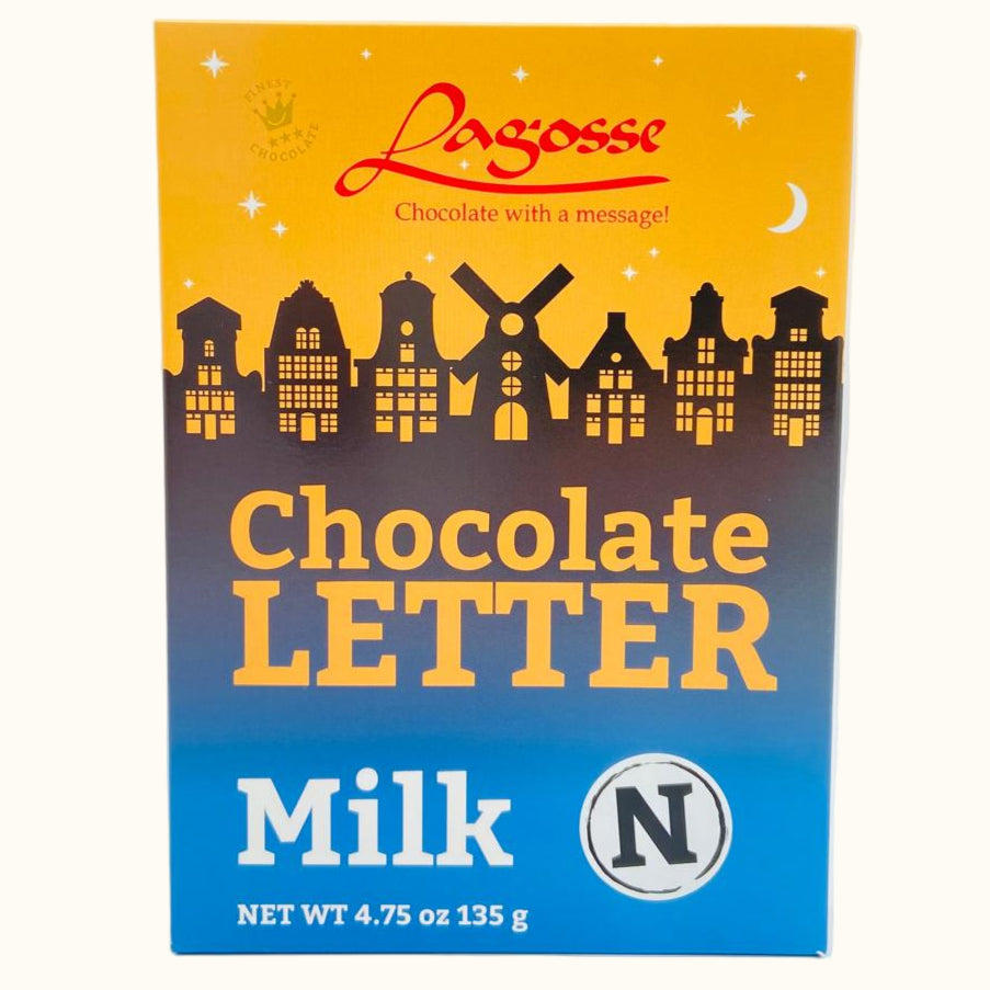 Lagosse Chocolate Letters Milk 135g