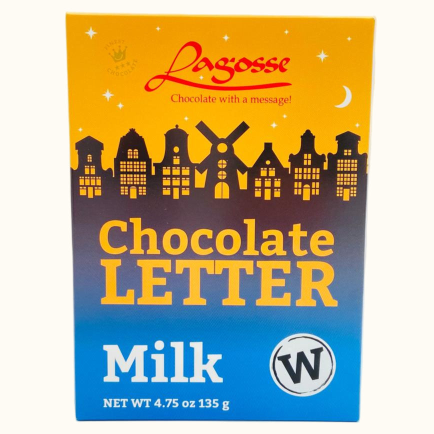 Lagosse Chocolate Letters Milk 135g