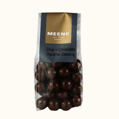 Meenk Licorice & Caramel Sea Salt Chocolate Balls 150g