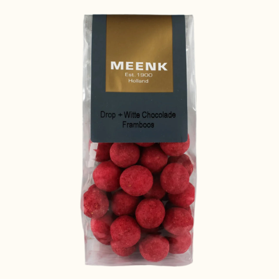 Meenk Liquorice Licorice & White Chocolate Raspberry 150g