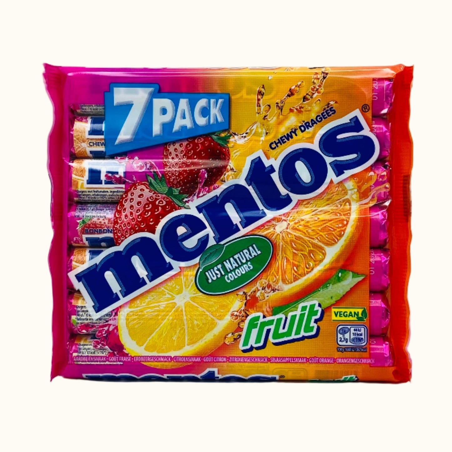 Mentos Fruit 7-Pack