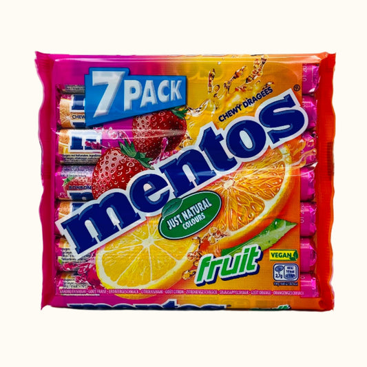 Mentos Fruit 7-Pack