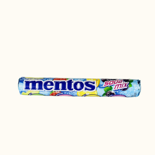 Mentos Soda Mix Roll 37.5g