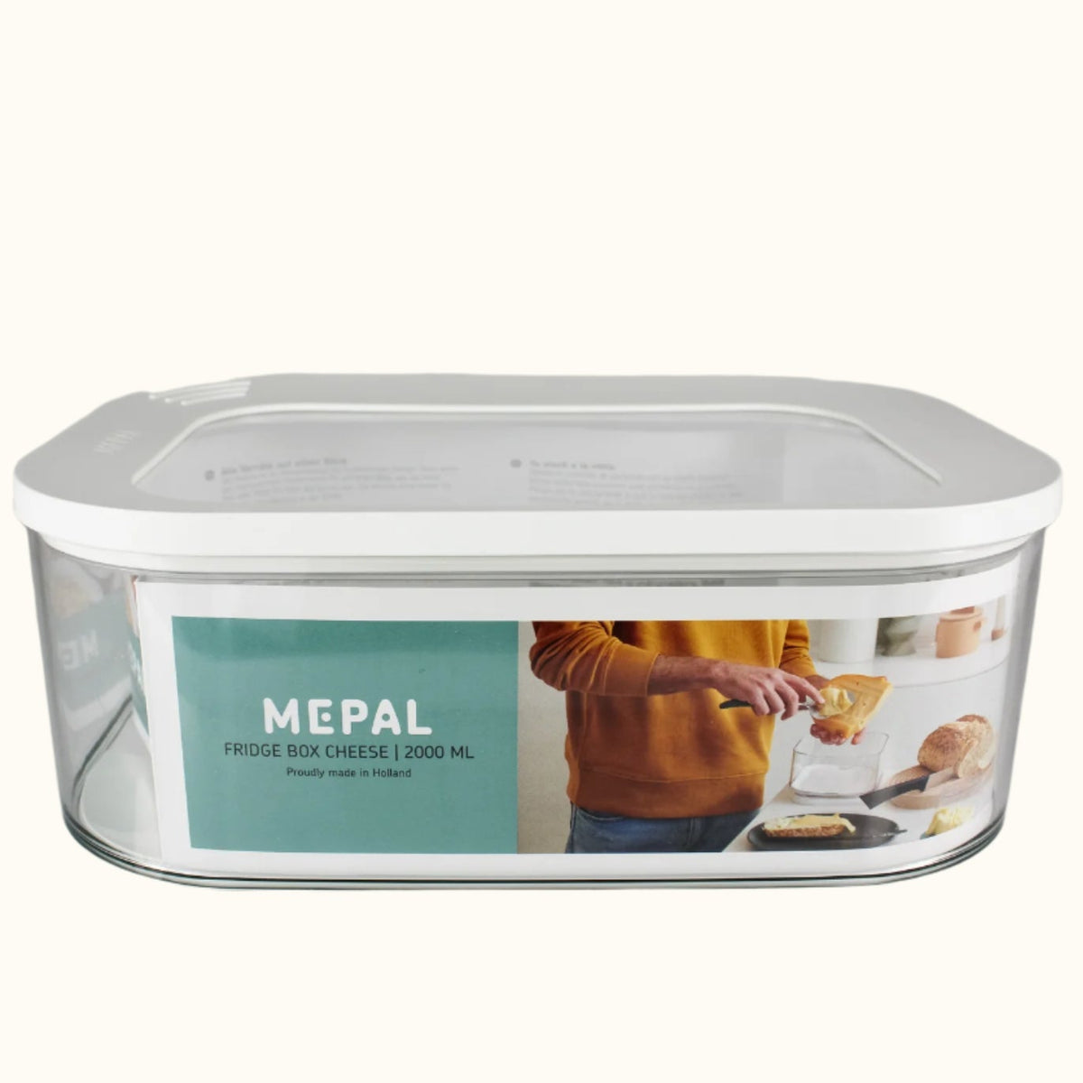 Mepal Modula Cheese Box White 2000ml
