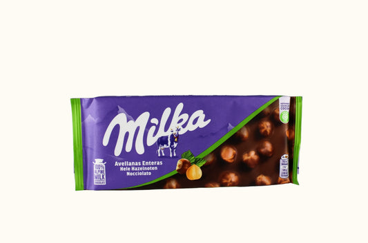 Milka Whole Hazelnut Bar