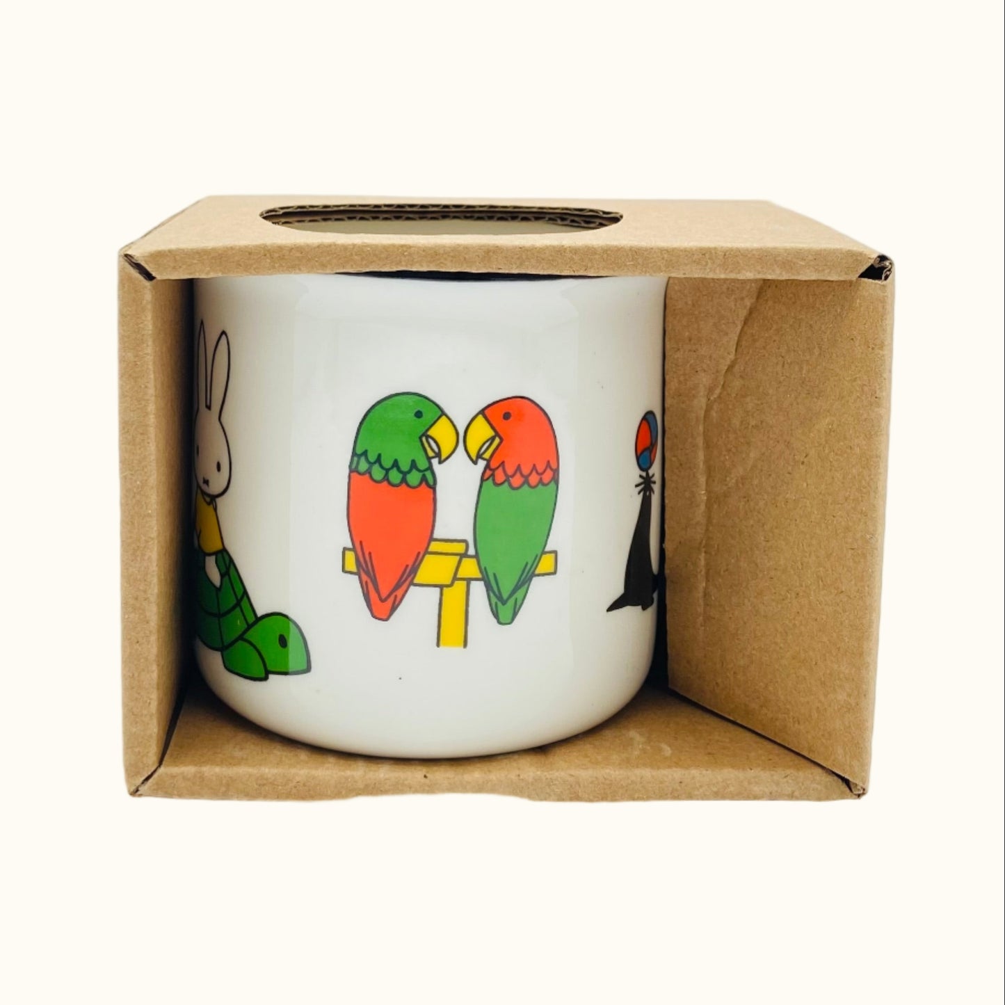 Ceramic Retro Mug – Miffy & Animals