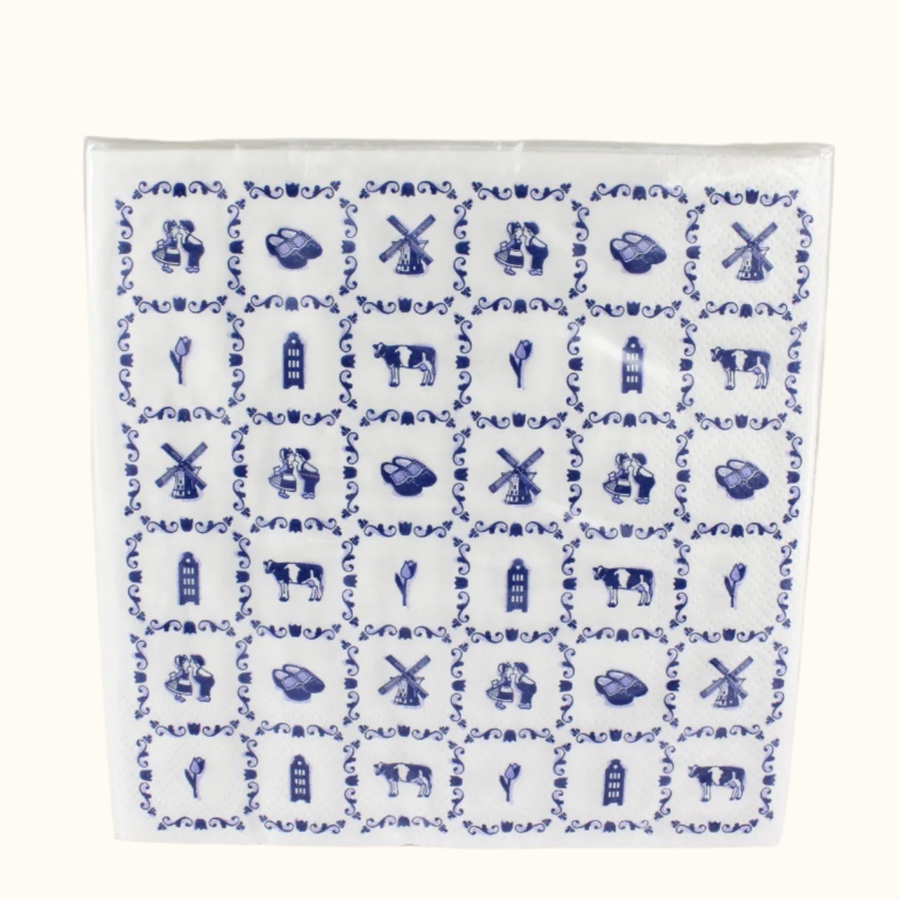 Napkin Delft Blue Tiles