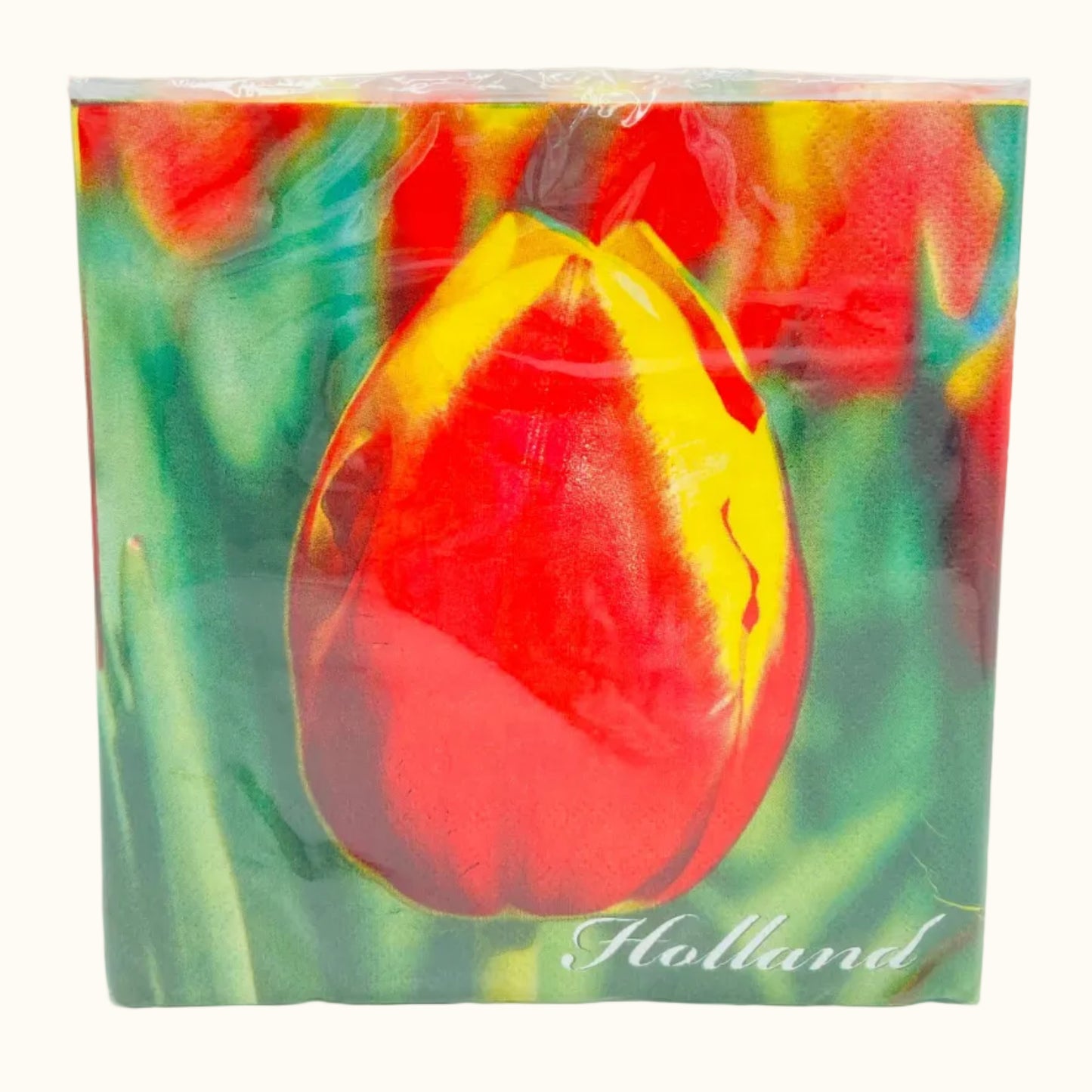 Servetten 3 Laags Tulp Holland Gesloten