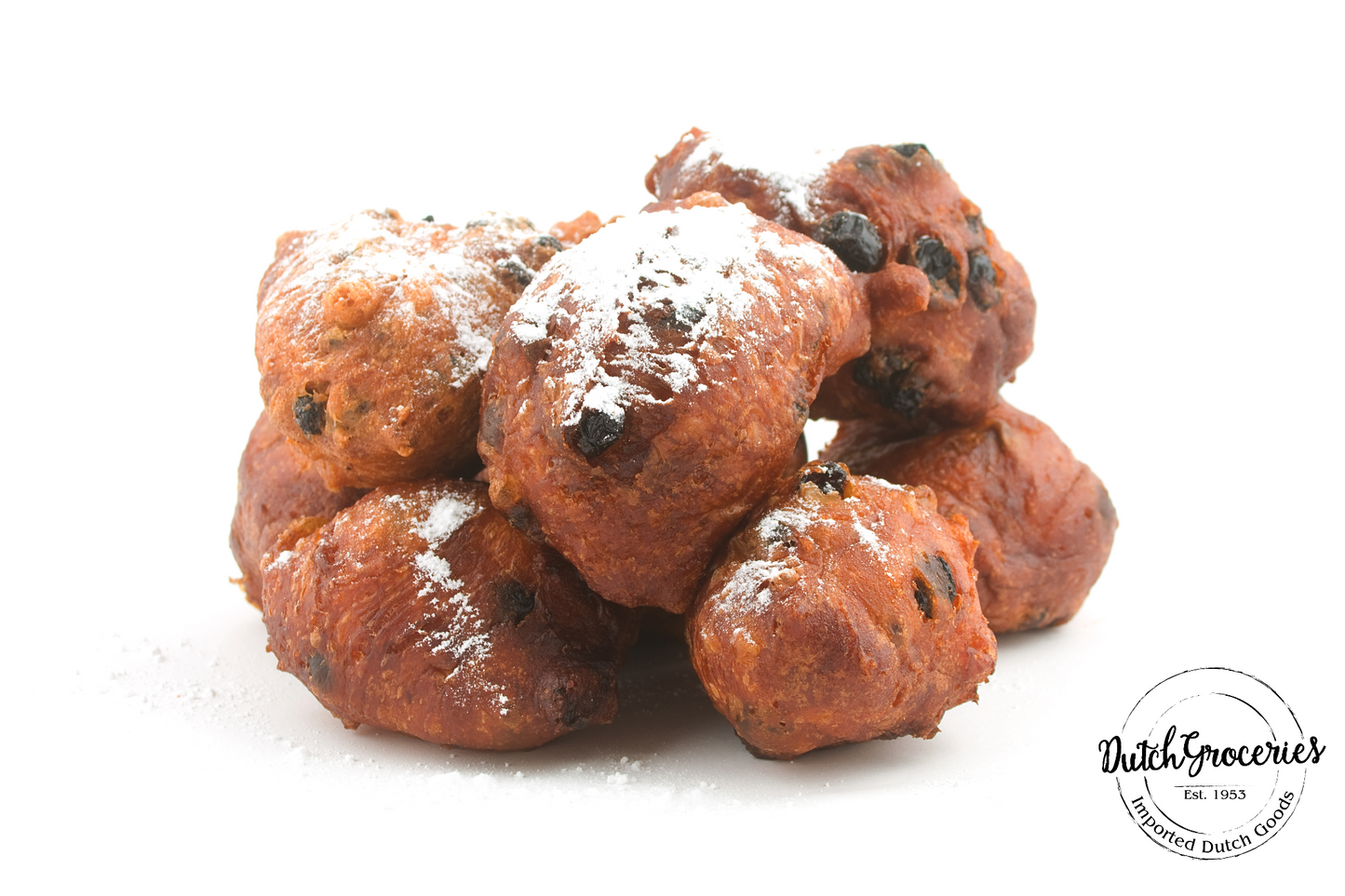 PRE ORDER: Dutch Groceries Homemade (Frozen) Oliebollen 10pc With Raisins