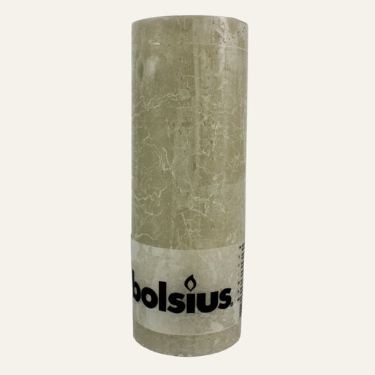 Bolsius Rustic Candle Slate 19cm