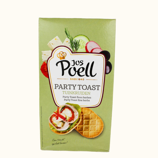 Jos Poell Toast Fine Garder Herbs 150g