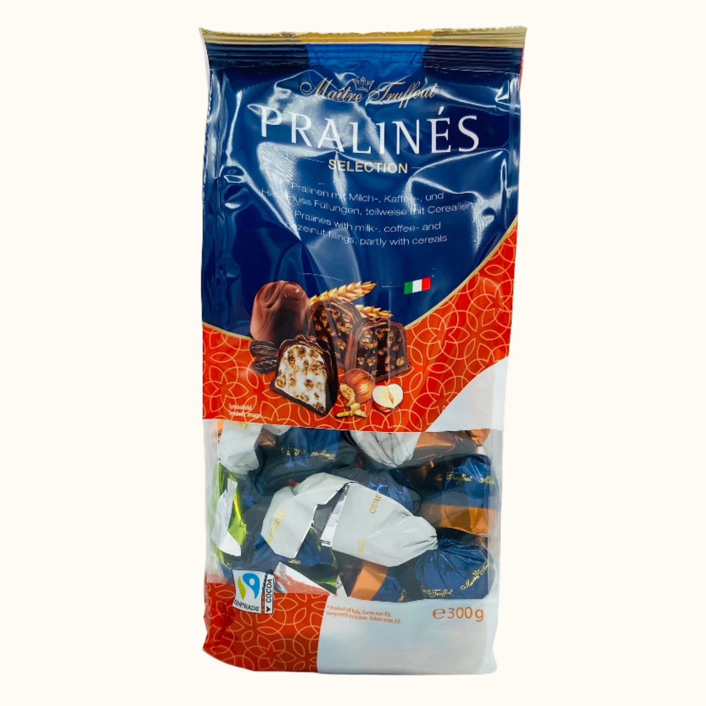 Maitre Truffout Assorted Chocolate Pralines 300g