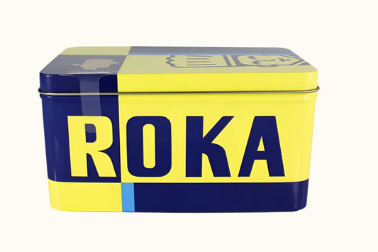 Roka Cheese Crispies in Tin 140g