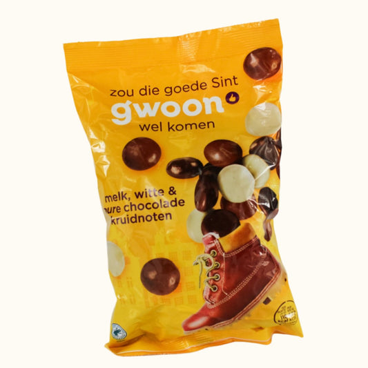 Gwoon Mélange de Kruidnoten au Chocolat 300g