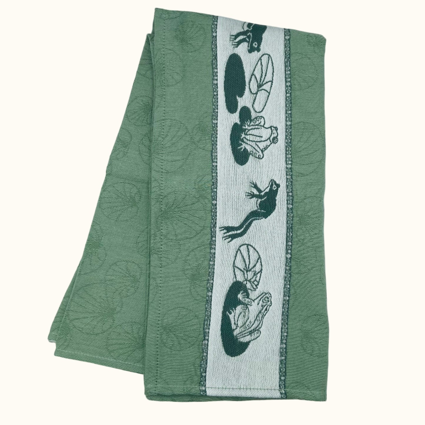 DDDDD TD Froggy Laurel Tea Towel 60x65cm