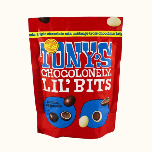 Tony's Chocolonely Bits Triple Chocolate 120g