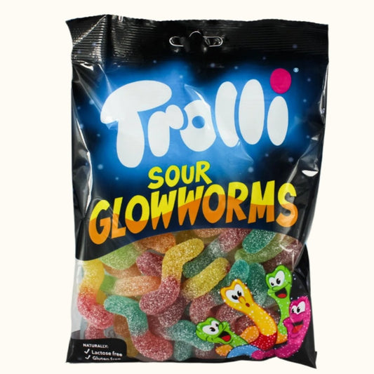 Trolli Sour Glowworms 200g