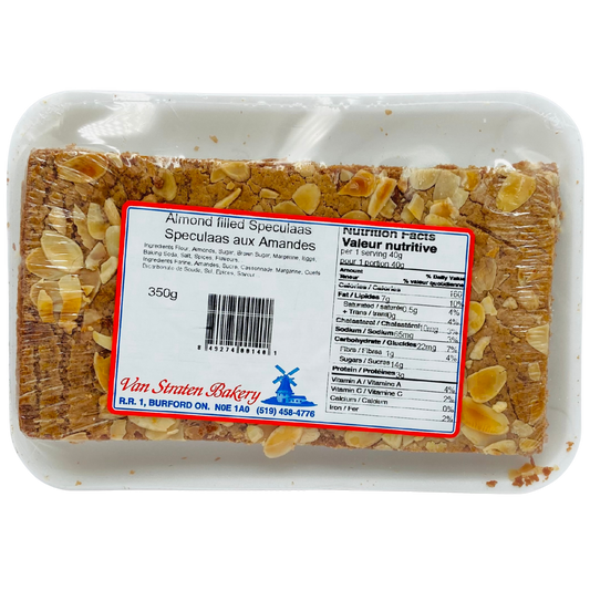 Van Straten Almond Filled Speculaas 350g