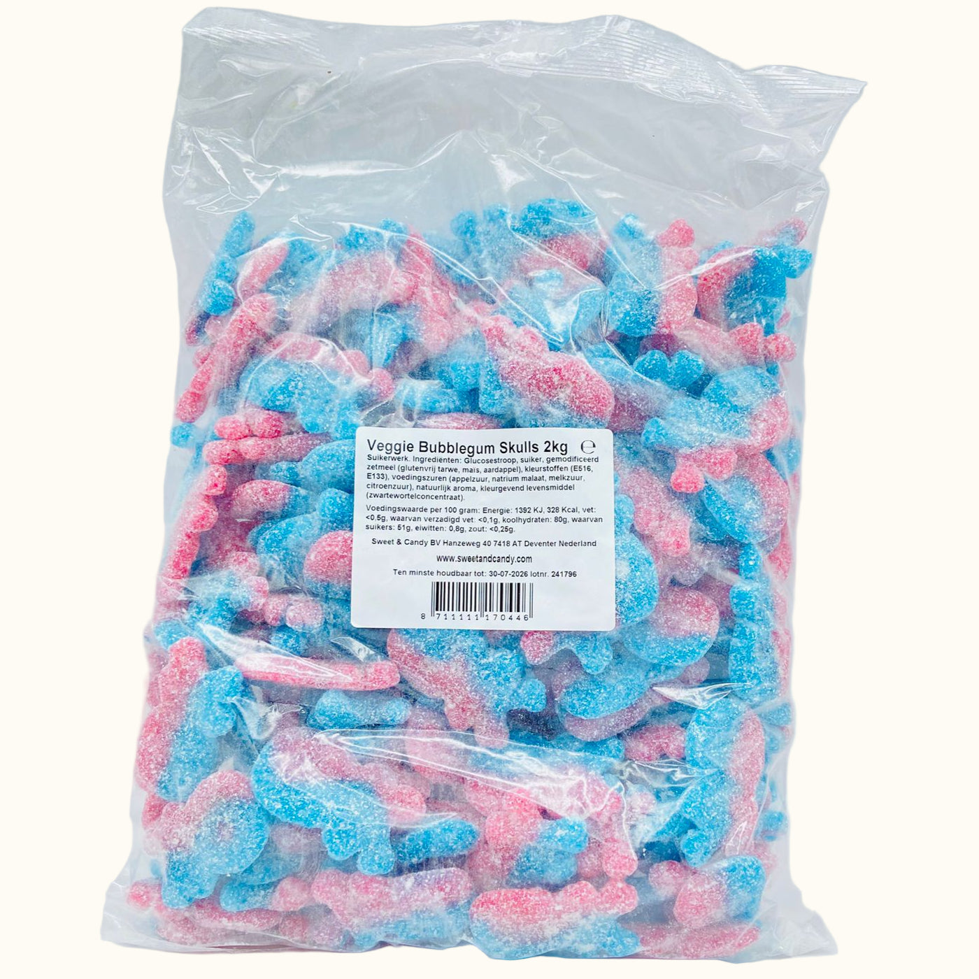 Bubs Veggie Bubblegum Skulls 2kg