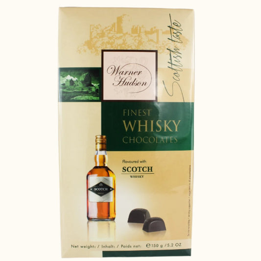 Warner Hudson Finest Whisky Scotch Chocolate 150g