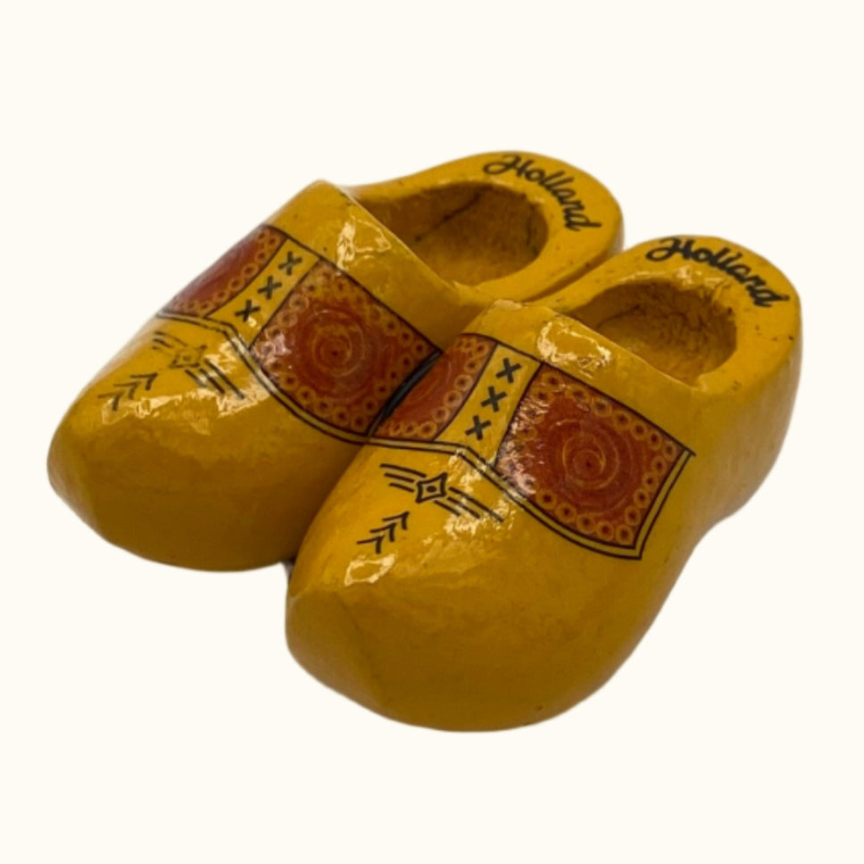 Magnet 2 Wooden Shoes 4cm