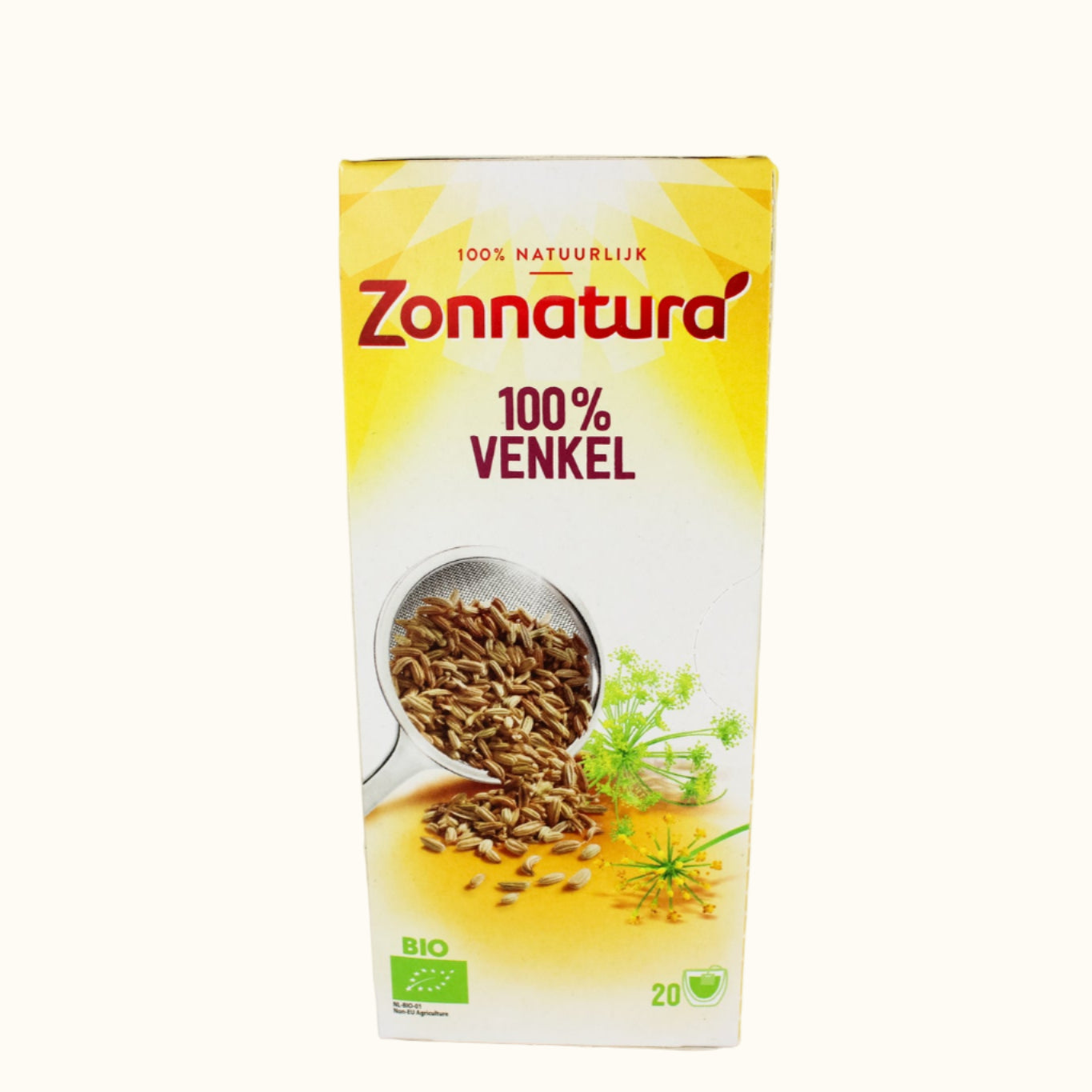 Zonnatura Fennel Tea Organic 20pc