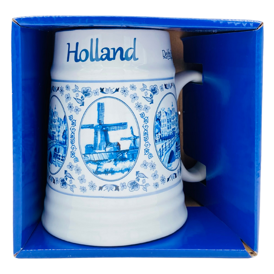 Beer Mug Holland Delft Blue