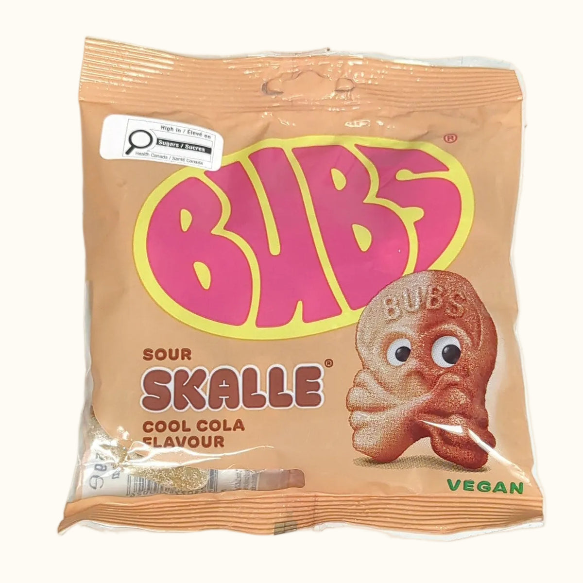 Bubs Cool Cola Sour Skulls 155g