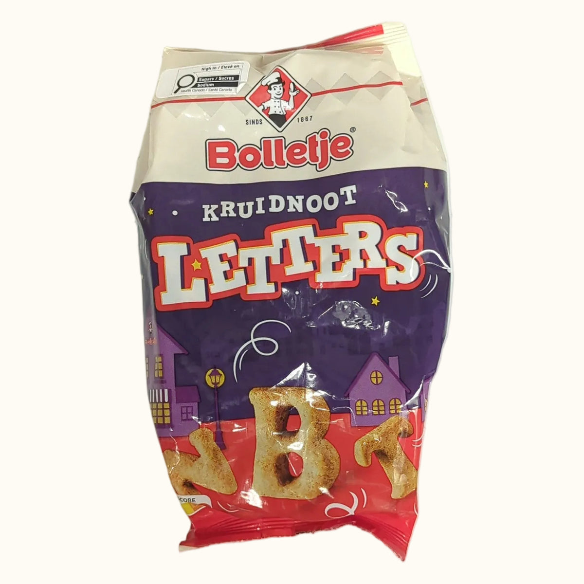 Bolletje Kruidnoot Letters 200g