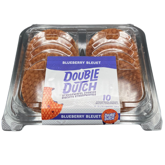 Double Dutch Syrup Waffle Blueberry 10pc