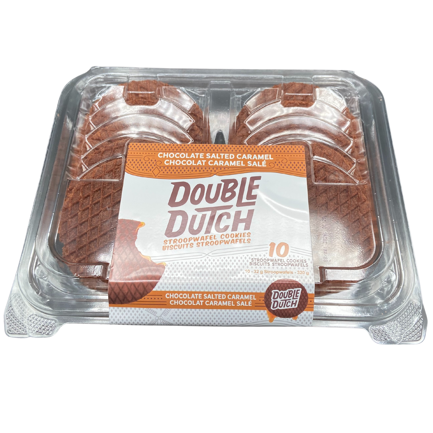Double Dutch Syrup Waffle Chocolate Salted Caramel 10pc