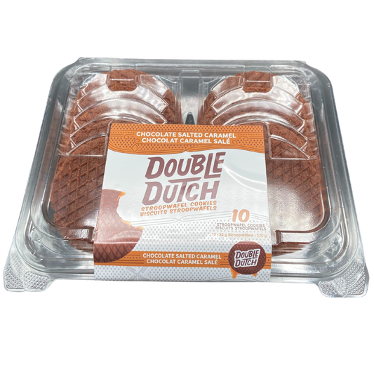 Double Dutch Syrup Waffle Chocolate Salted Caramel 10pc