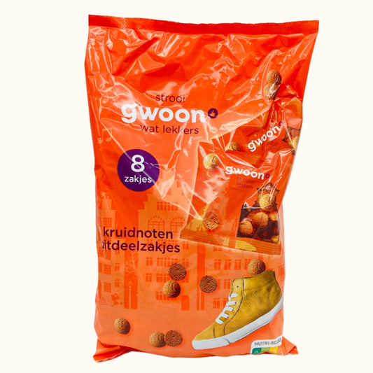 Gwoon Kruidnoten Handout Bag 8x50g