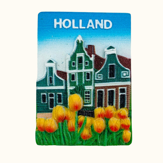 Houses Holland Green Magnet