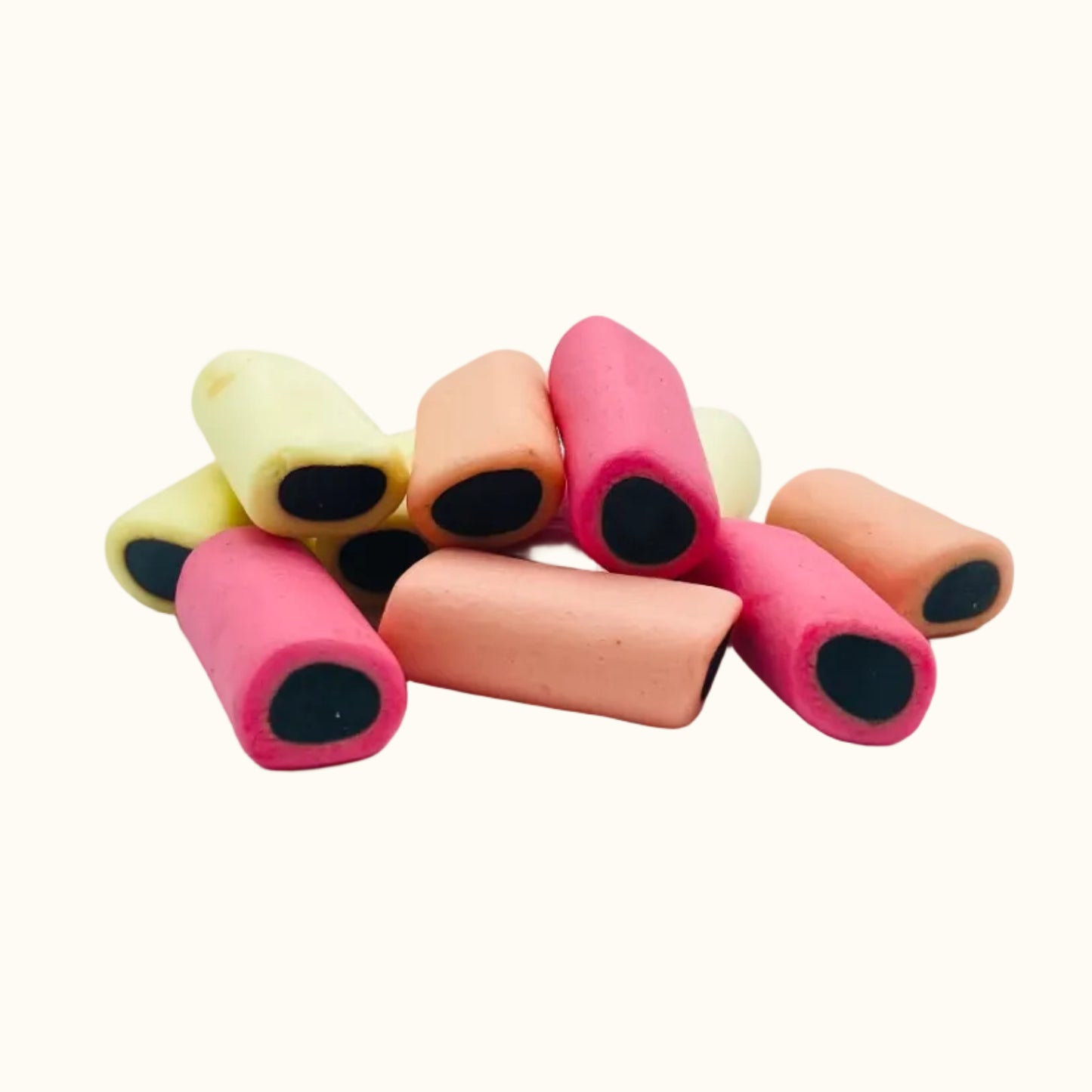 Dutch Licorice Rockies With Fruit Filling Bag 1kg