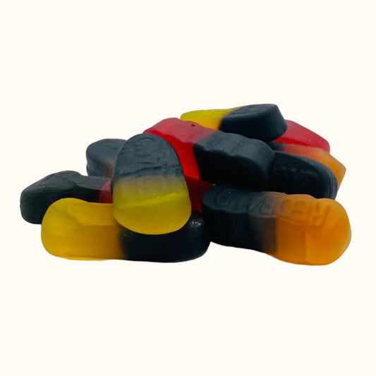 Duos de Réglisse Fruits Bande Rouge sachet 1kg