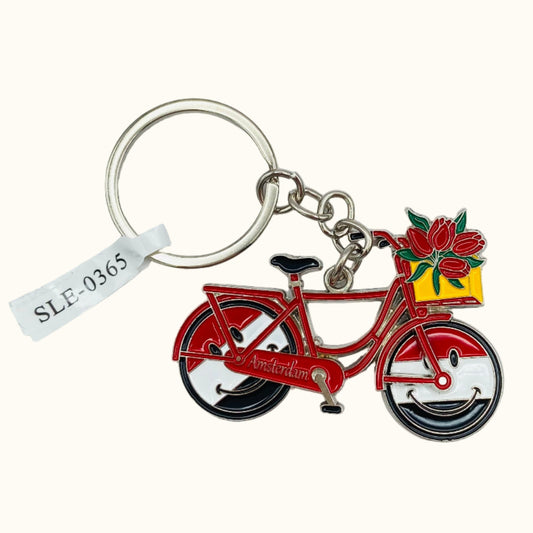 Rotating Smiley Holland Keyring