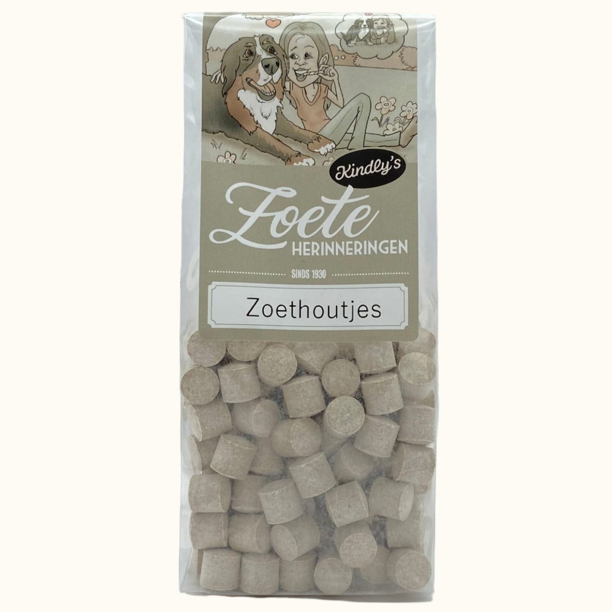 Racine de réglisse Kindly (Zoethoutjes) 150g