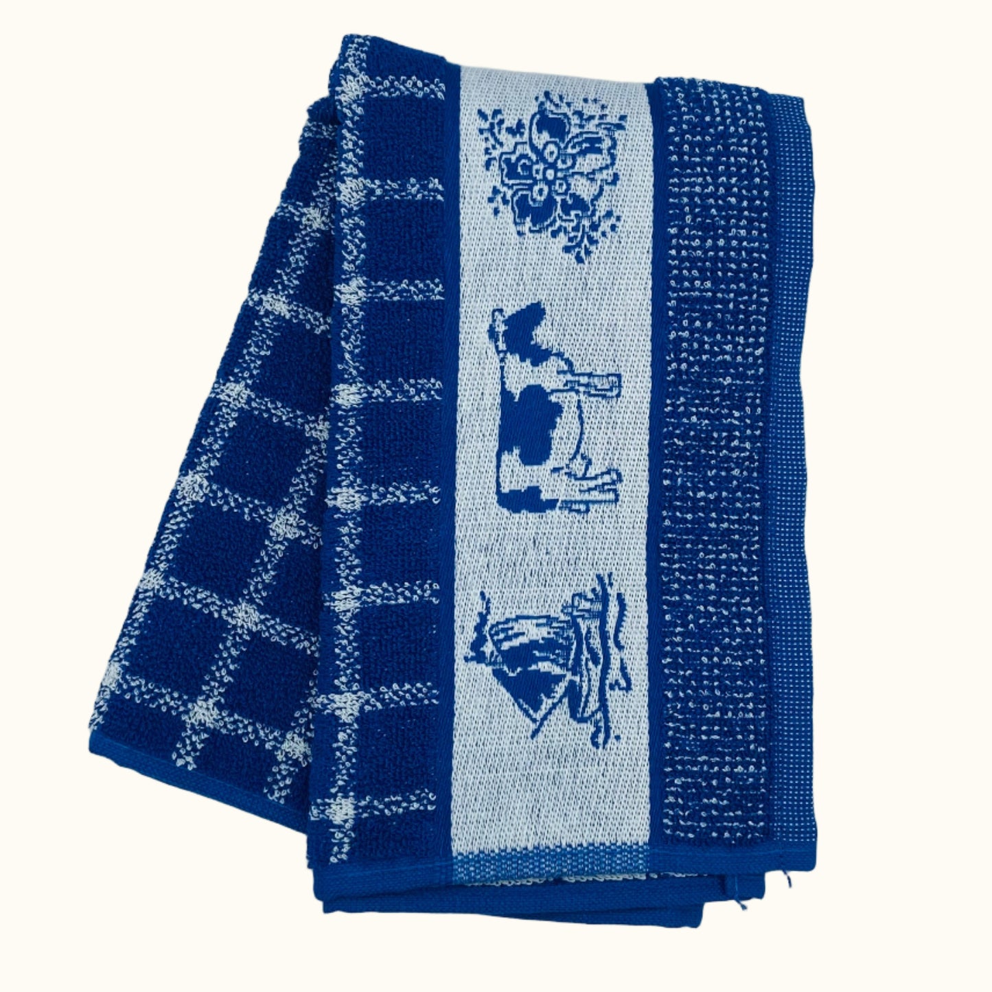 DDDDD Dutchie Keukendoek Blauw 50x55cm