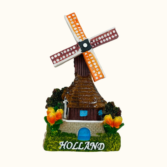 Windmill Magnet with Rotating Blades