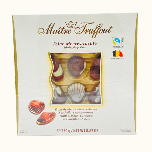 Maitre Truffout Chocolate Seashells 250g