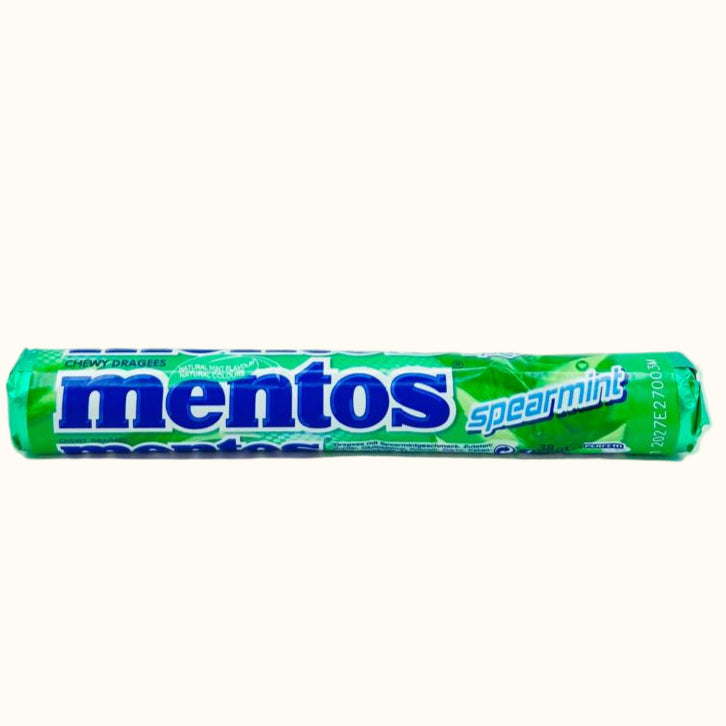 Mentos Spearmint Roll 38g