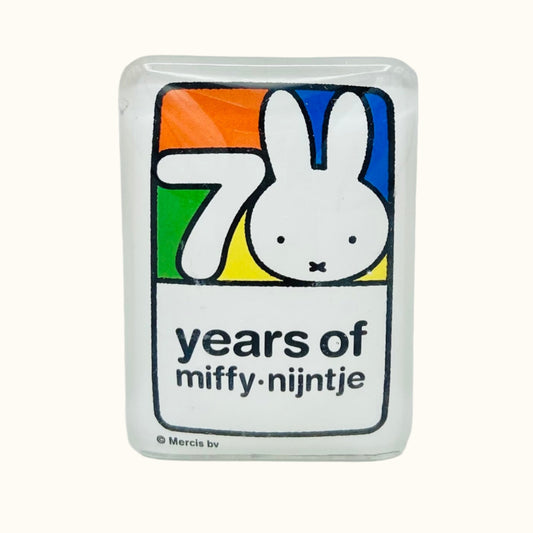 Miffy XL Glass Magnet – Miffy 70 Years