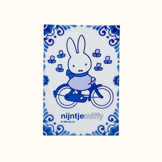 Miffy Magnet – Cycling (Souvenir Blue)