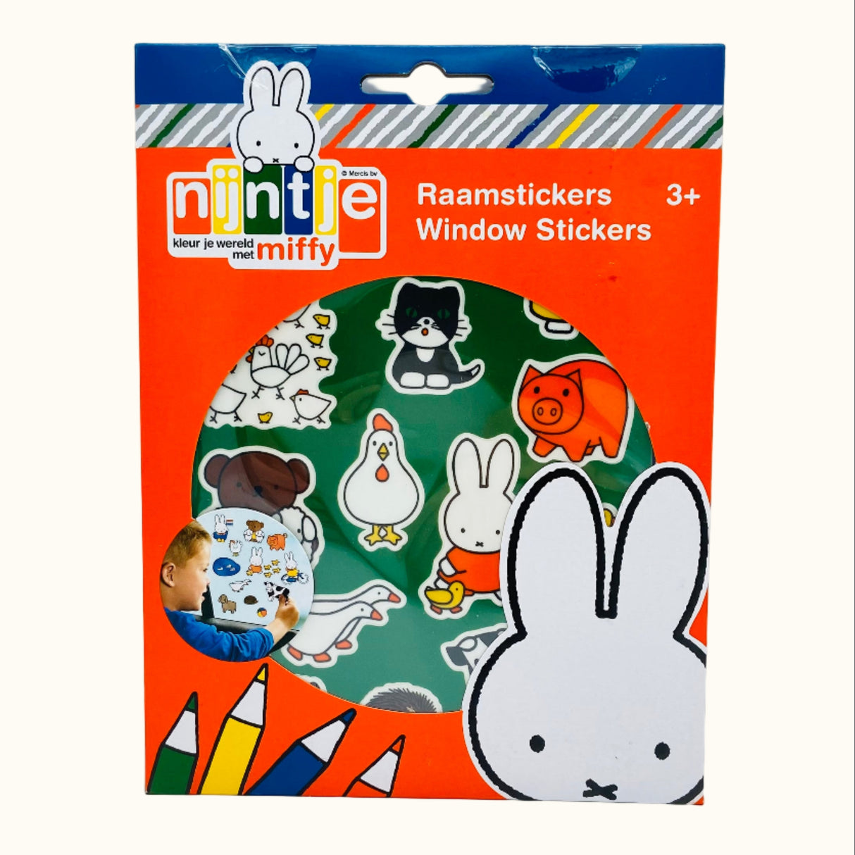 Miffy raamstickers
