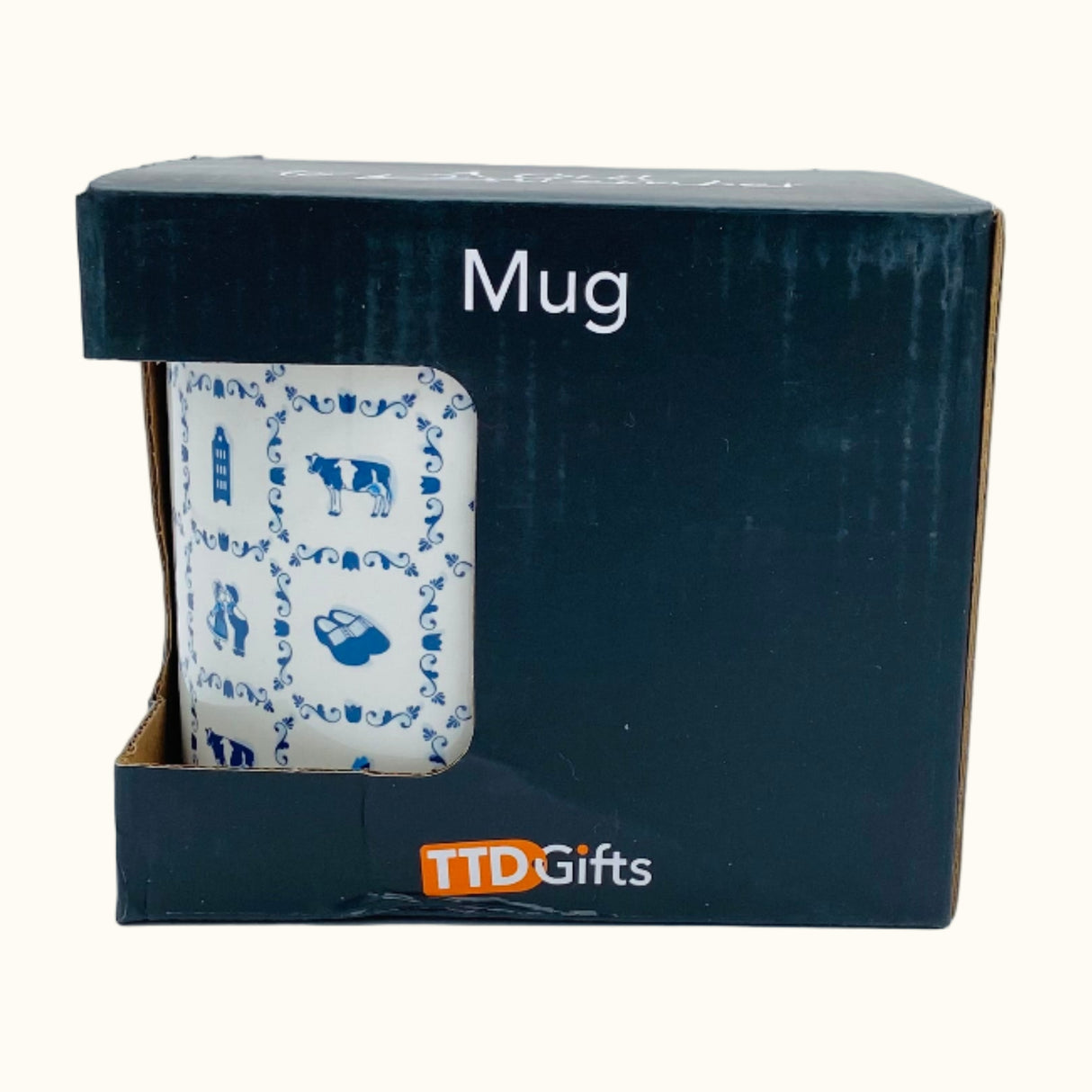 Mug Delft Bleu Carreaux Répétitifs