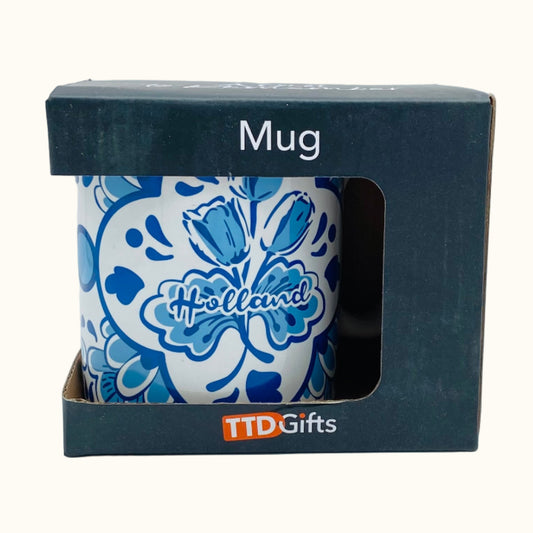 Mug Tulips Holland Delft Blue