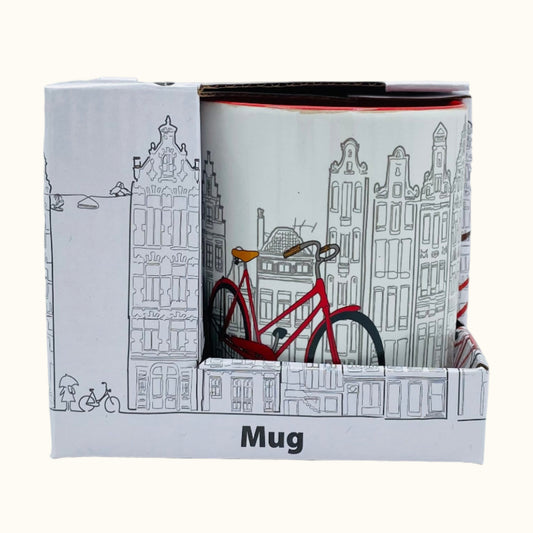 Mug Amsterdam Red Bike 9.5 cm