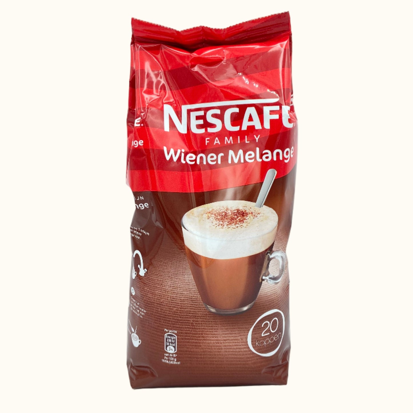 Nescafe Wienermelange Navulling 280g