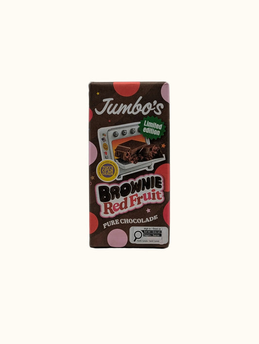 Jumbo's Dark Chocolate Brownie Red Fruit 140g